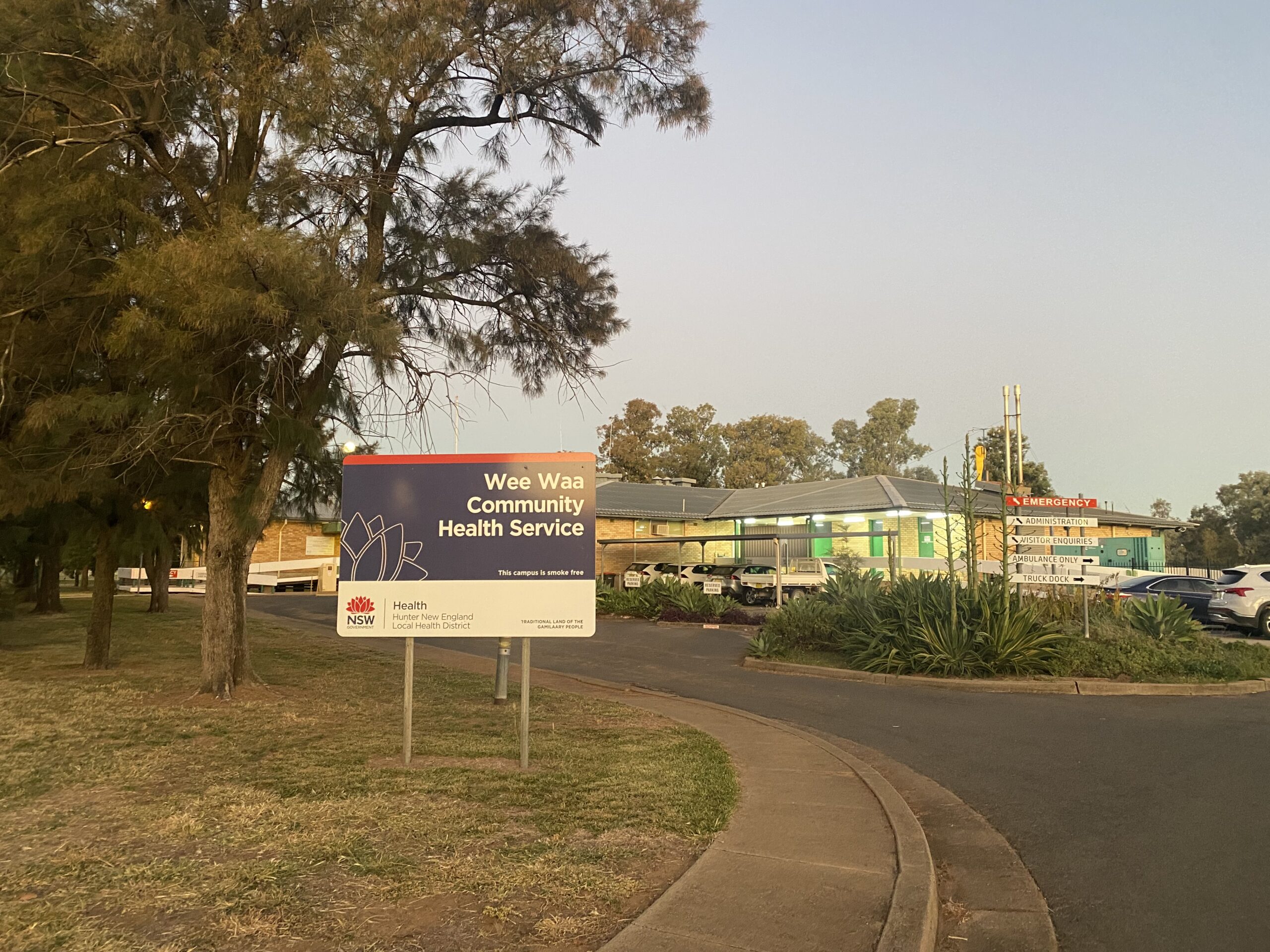 Photo of Wee Waa health service and hospital