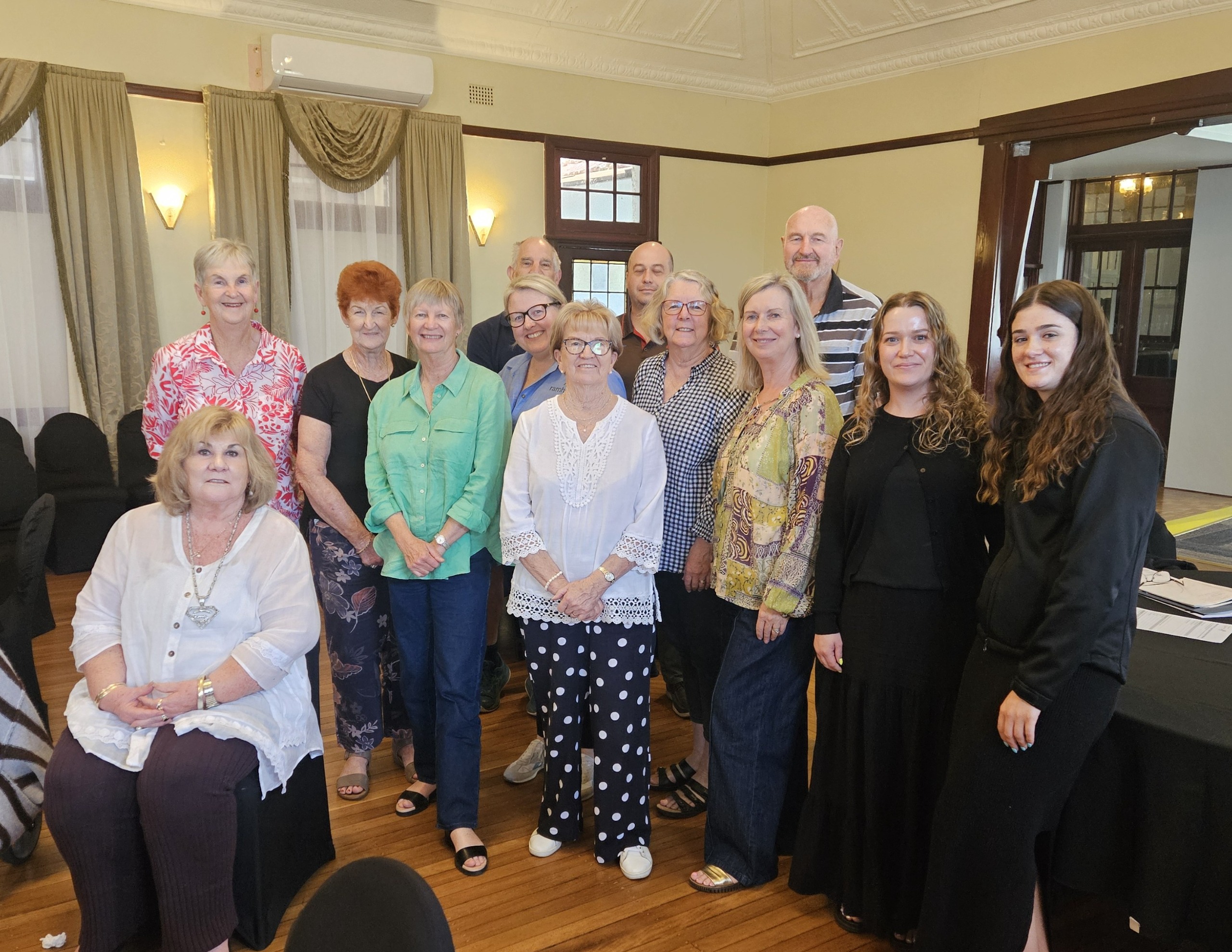 Participants at mental health support skills workshops in Leeton