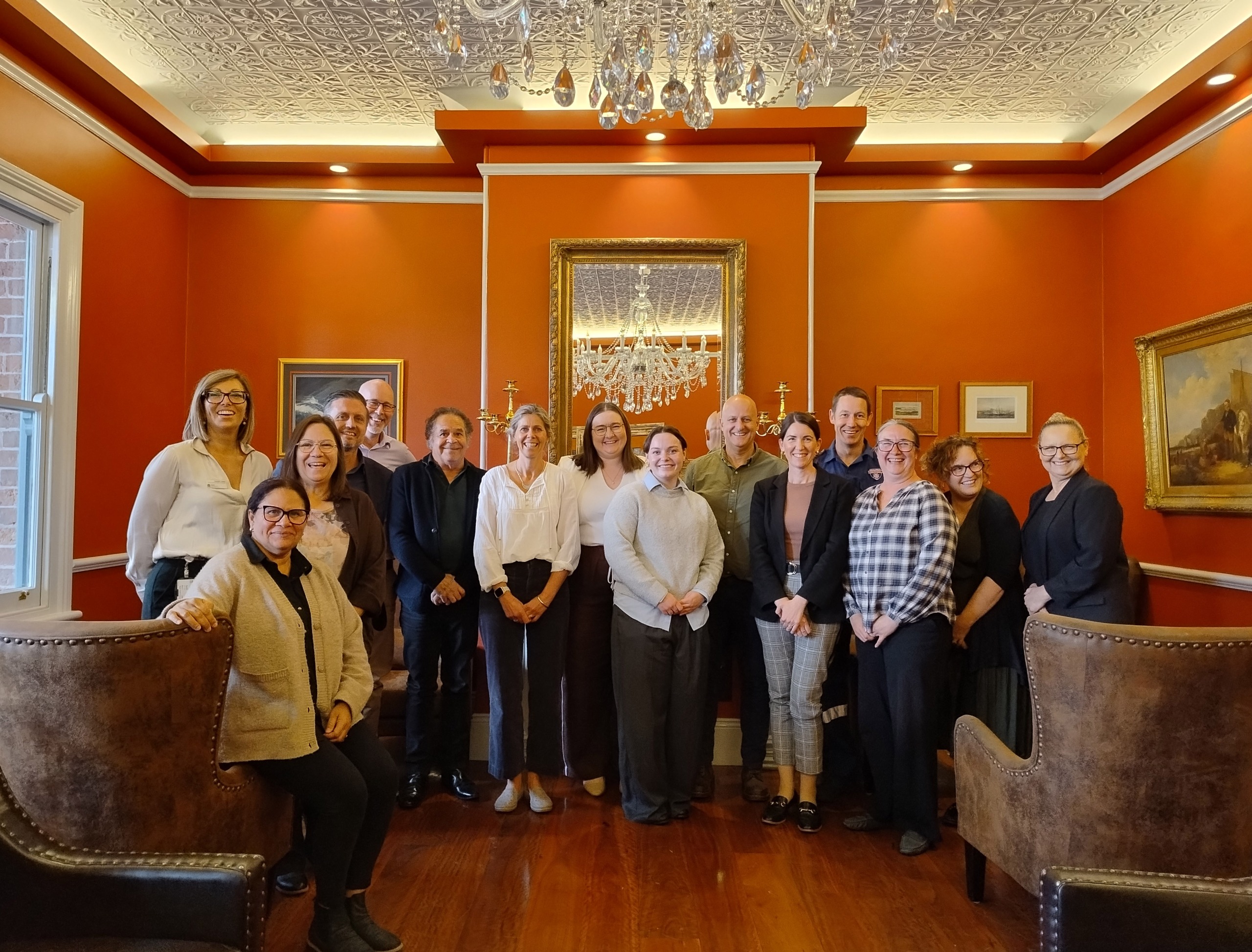 Picture of the project group gathered together