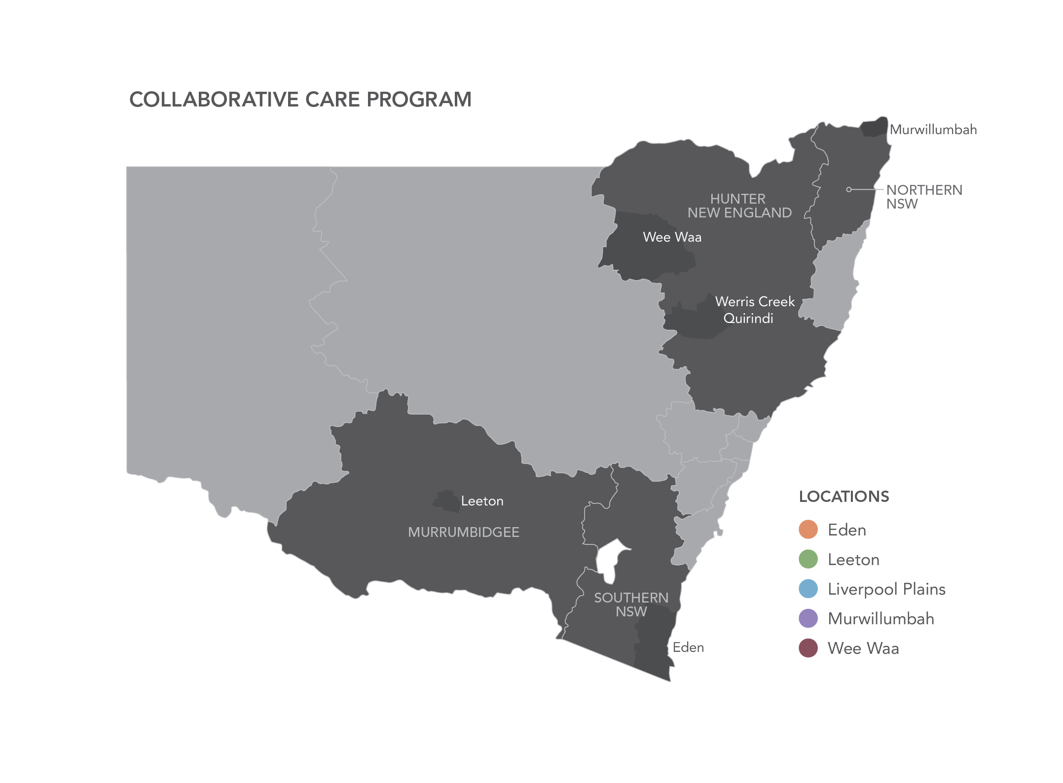 Map of NSW