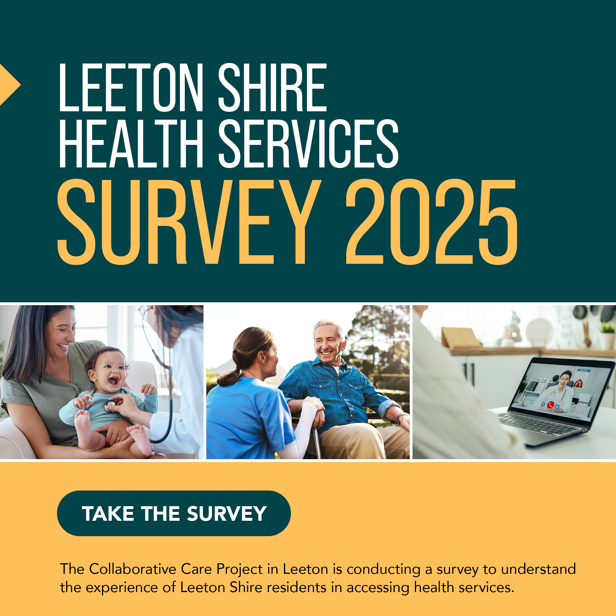 Pres Rdn Survey Health services survey an important first step to plan for local ...